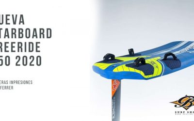 ANALISIS DE LA NUEVA TABLA DE FOIL DE STARBOARD FREERIDE 150 2020