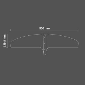 Ala fontal sabfoil F800 dimensions 2