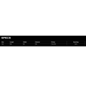 Tabla foil Patrik Foil move 23 specs