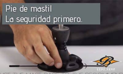 Equipa tu tabla de windsurf con las bases de mástil más seguras y fiables.